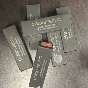 Color Street Lipstick Assortment set of 6